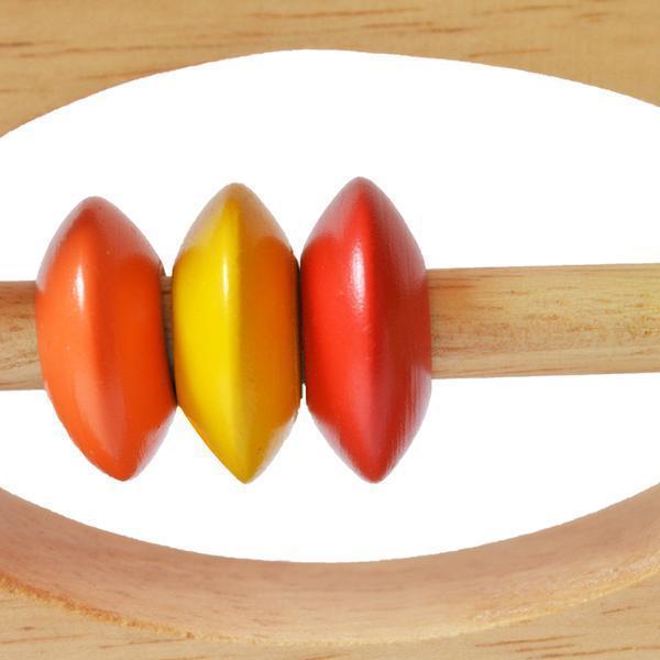 wooden rattle toy