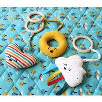 Sunshine Baby Gym with Rainbow Plush Toys for 3 months old