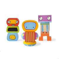 Wooden Magnetic Robo Blocks -12 Shapes (3 Years+)